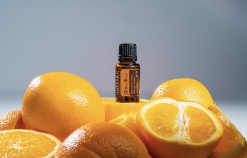 doTERRA Citrus Bliss mit frischen Orangen
